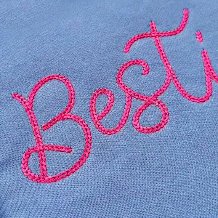 Chain Stitch Embroidery Digitizing